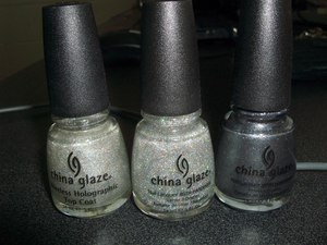 China Glaze Wireless Holographic Top Coat