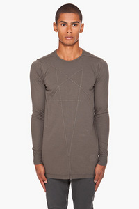 Rick owens seam shirt