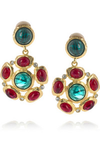 Kenneth Jay Lane's Сlip Earrings