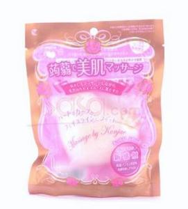 Be Creation Konjac Jelly Massage Cleansing Puff (Heart-Shaped)