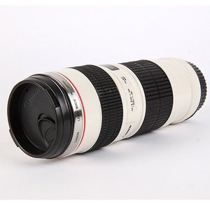 Camera Lens Coffee Thermos