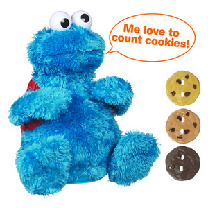 Sesame Street Count & Crunch Cookie Monster