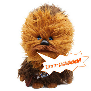 Chewbacca Talking 15" Plush