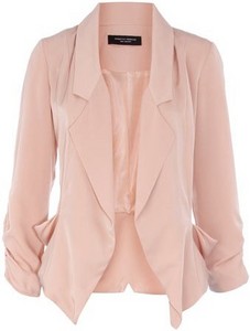 Blush blazer