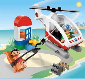 Спасательный вертолет Lego