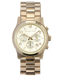 Michael Kors 5055 Gold Chronograph Watch