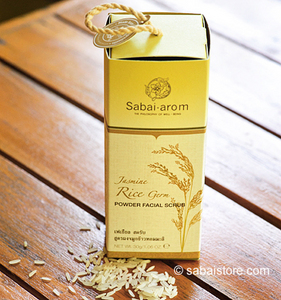 Sabai Arom Rice Germ Powder Facial Scrub - Скраб-пудра для лица "Жасминовый рис"