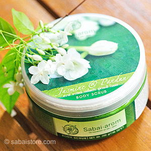 Sabai Arom Jasmine&Pandan Body Scrub - Нежный кремовый скраб для тела "Жасмин и Пандан"