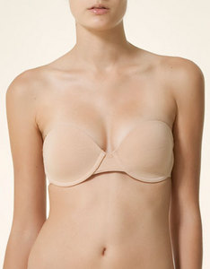 Bra with optional straps