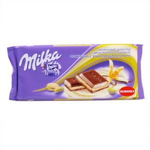 milka фисташка с ванильным кремом