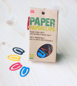 Эко-скрепки 'Paper Paper Clip'