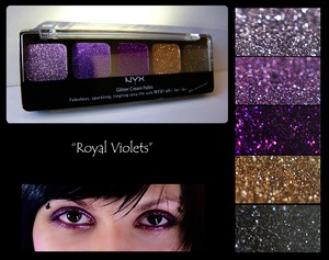 Тени NYX "Royal Violets"