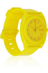 NIXON Time Teller rubber watch