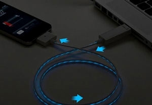 USB-кабель с подсветкой от Dexim