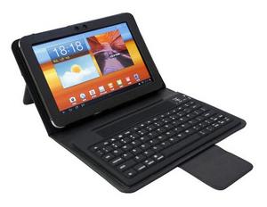 Pad cover with keyboard.