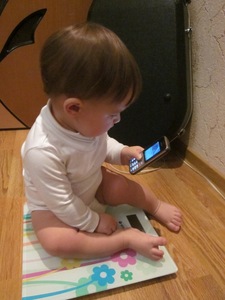 Цветочные весы :)