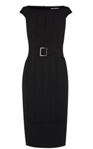 Sexy panelled stretch dress at karenmillen.com