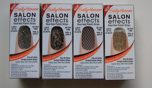 наклейки для ногтей Sally Hansen sallon effects