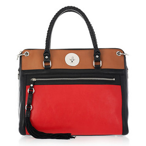 Color block bag