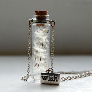 a Bottle necklace