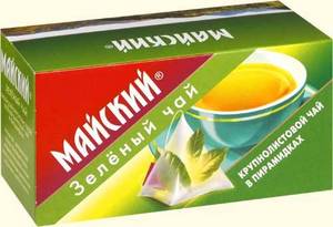 зеленый чай "Майский"