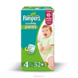 Pampers Active Boy Pants 4