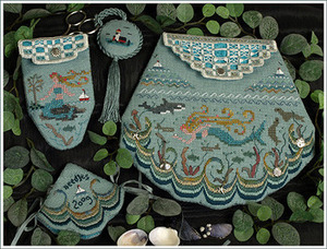 Mermaid Song Stitcher's Pocket by Victoria Sampler