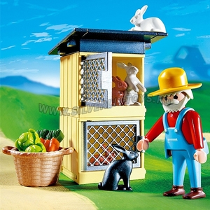 Клетка с кроликами (арт. 4491pm) Playmobil