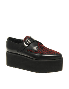 Underground Exclusive Hacienda Monk Double Sole Pointed Toe Creepers