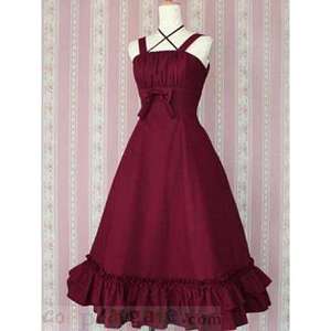 Платье "Red Bottom Ruffles Lolita Dress"