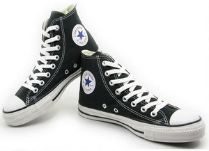 Converse Chuck Taylor All star Чёрные высокие