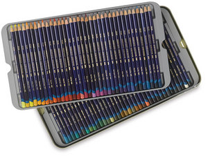 Набор цветных карандашей с эффектом чернил "Inktense" (Derwent) (72 цв.)