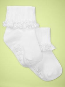 Eyelet socks