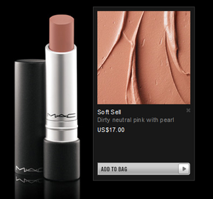 mac prolongwear lipcreme.