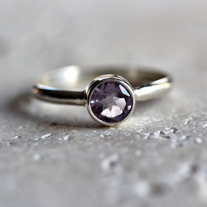 Lavender Amethyst Ring