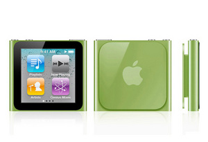 Ipod nano 16 gb green