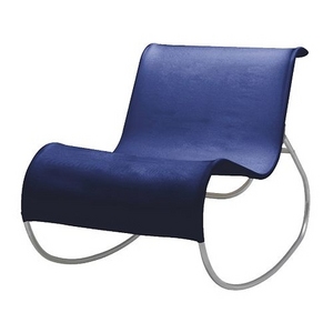 синее кресло IKEA