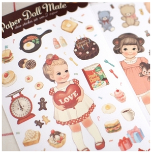 Paperdoll Mate Sticker