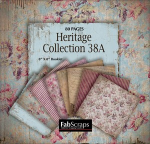 набор бумаги Fabscraps heritage collection, хотя бы 1/2 набора