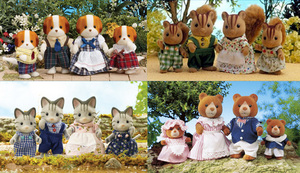 Друзья в Sylvanian families