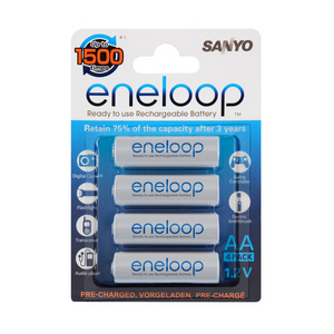 4 аккумулятора SANYO eneloop AA 2000 mAh Blister 4 LSD