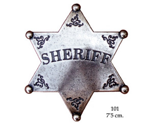 значок шериф