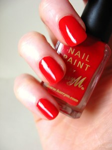 barry m bright red
