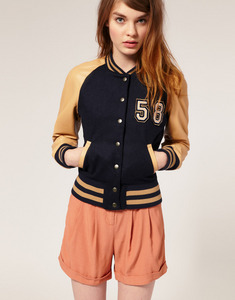 COLLEGE BASEBALL LETTER JACKET