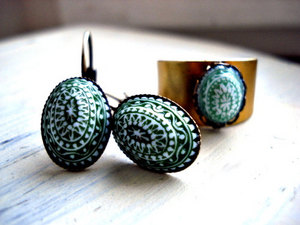 Комплект с марроканскими узорами