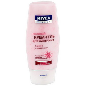 Крем-гель для умывания Nivea для сухой кожи