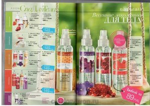 13609 спрей для тела "гранат и манго"