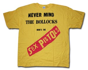 Футболка Never mind the bollocks