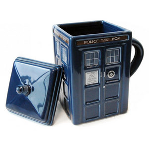 Tardis Figural Coffee Mug