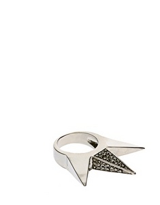 Triple Spike Ring